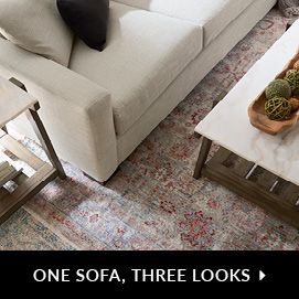 One Sofa, Three Looks